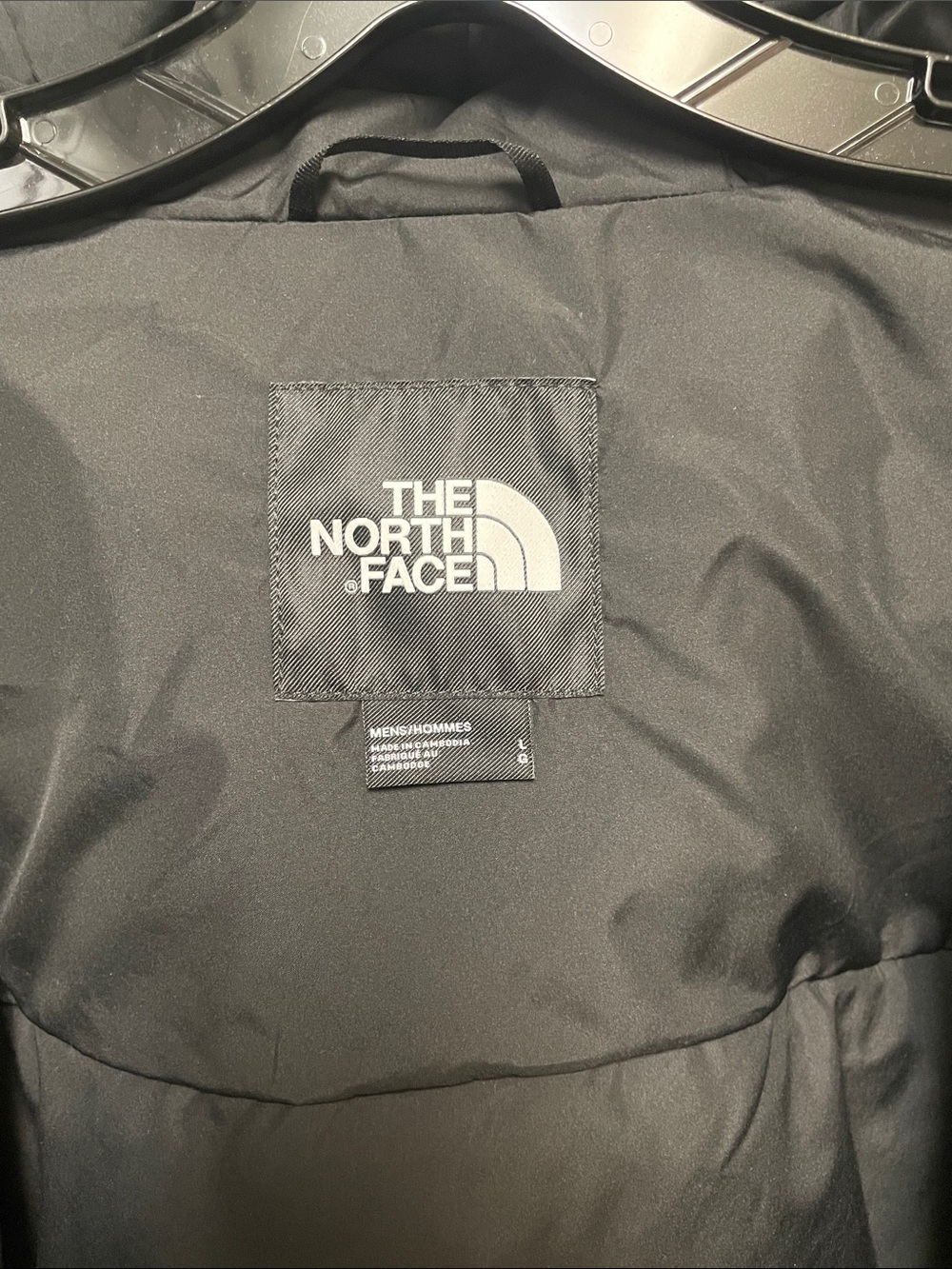 The North Face Men’s Hooded Puffer Jacket - Olive Green & Black - Picture 5 of 8